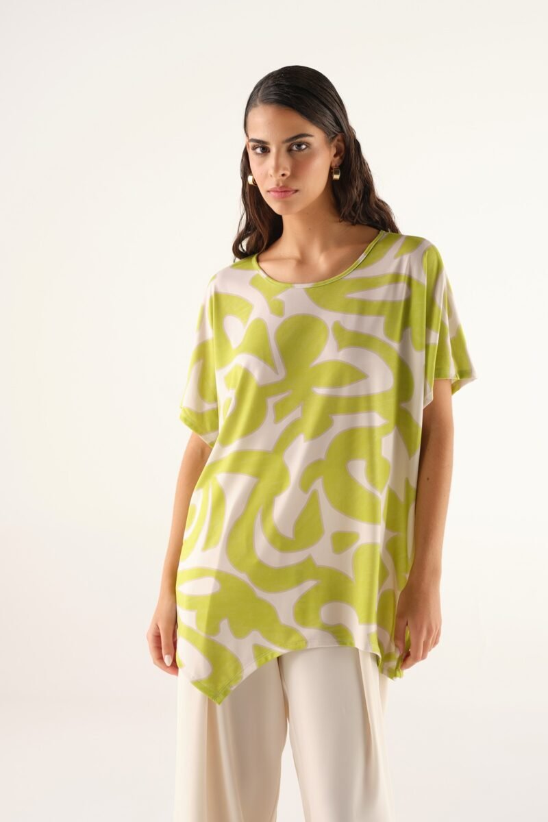 TÚNICA COM ESTAMPADO