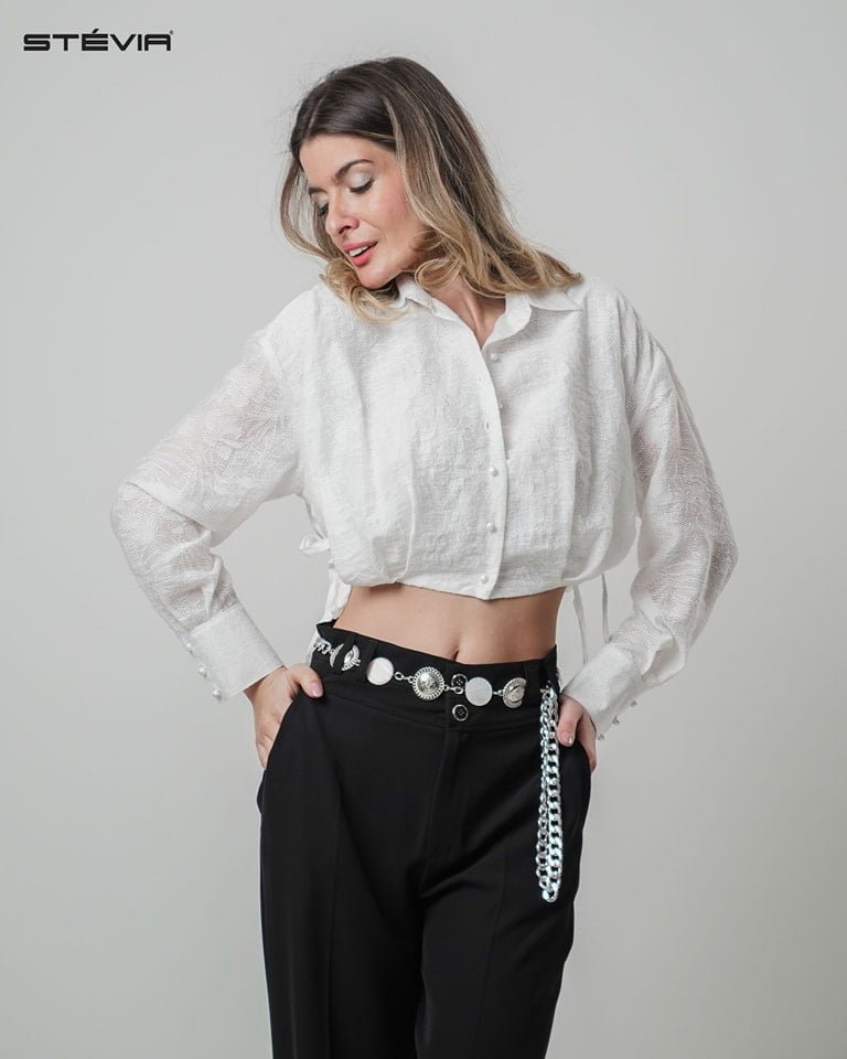 CALÇA COM CINTO