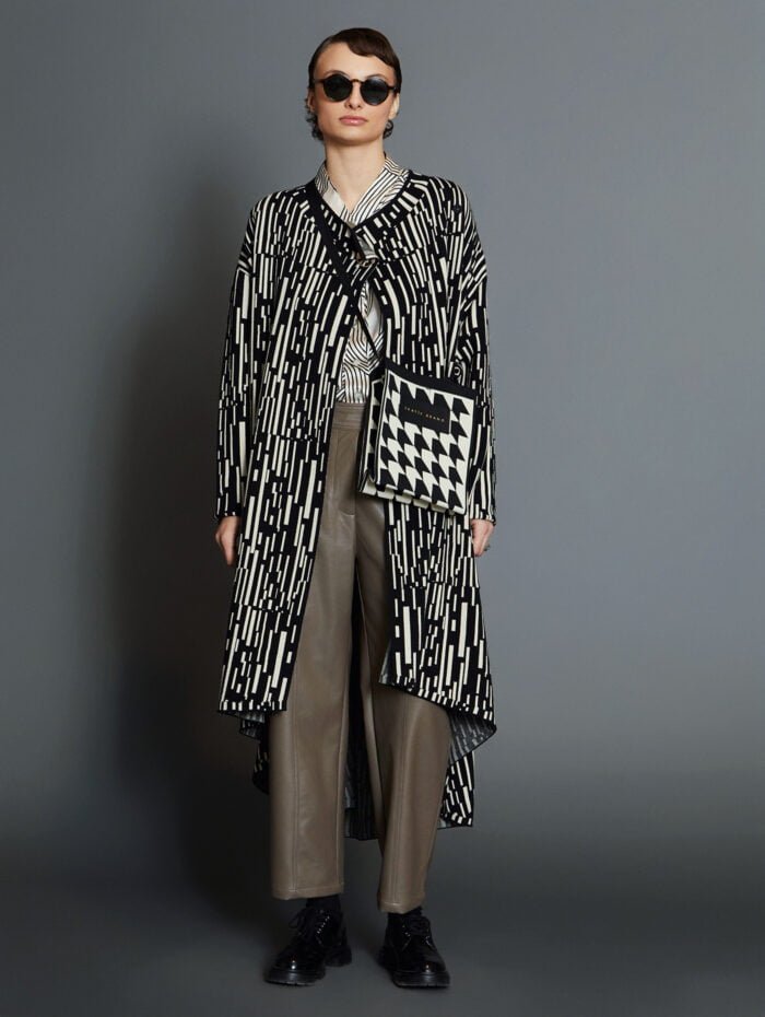CASACO DE MALHA JACQUARD