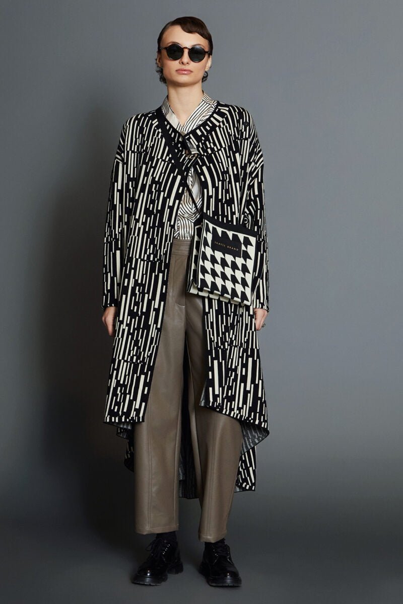CASACO DE MALHA JACQUARD