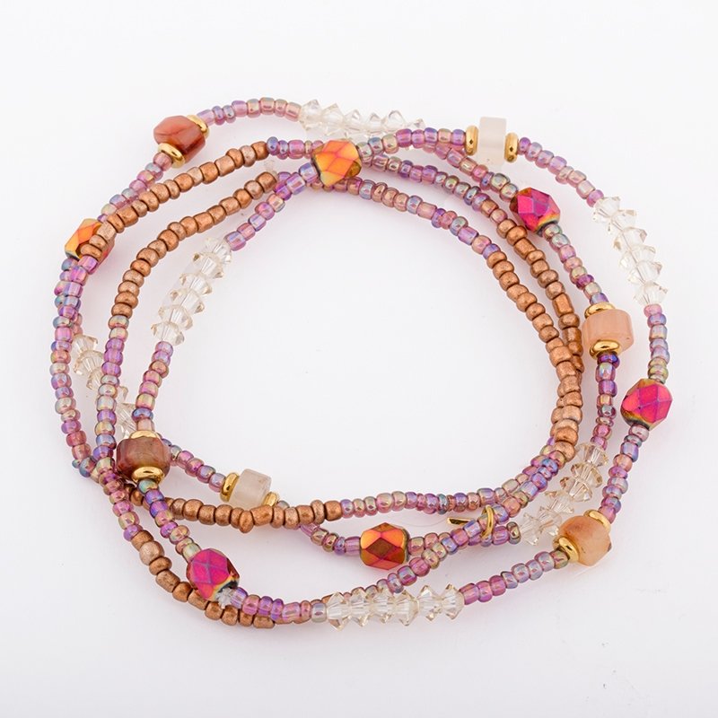 PULSEIRA 4 VOLTAS SOLTAS BEGES