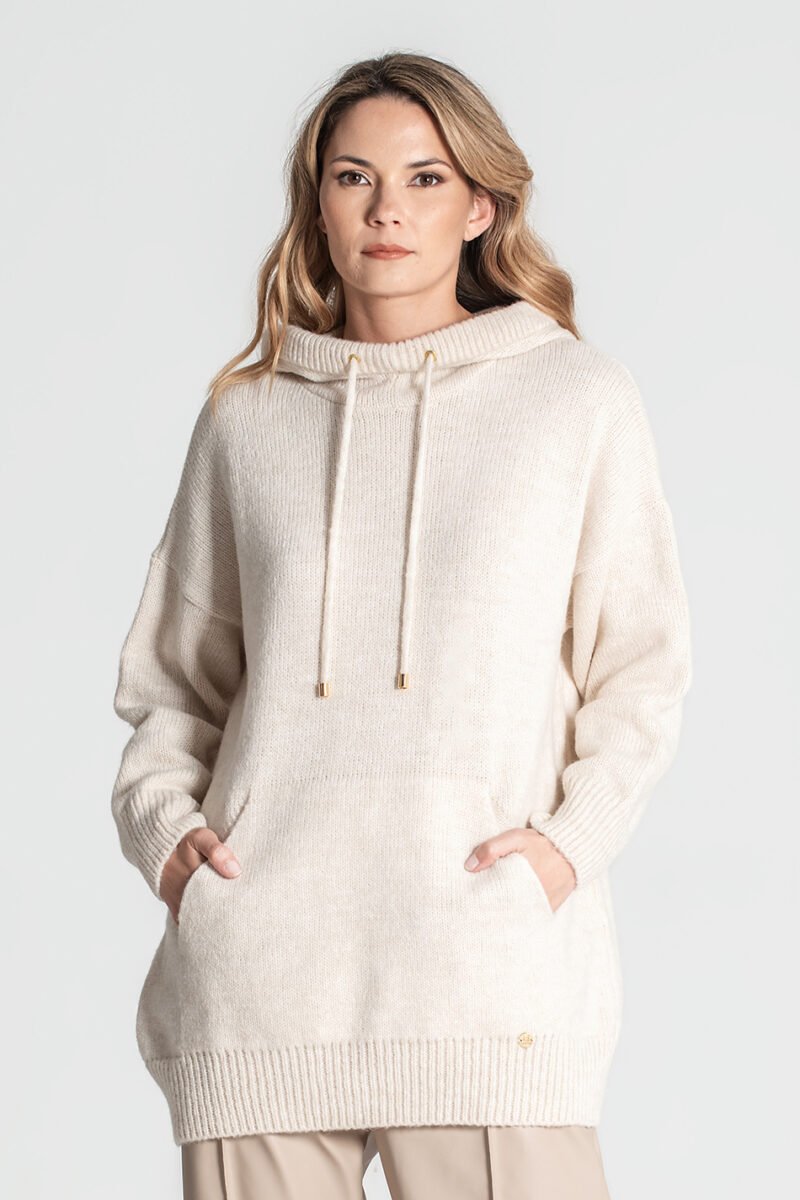 SWEATER COM CAPUCHO