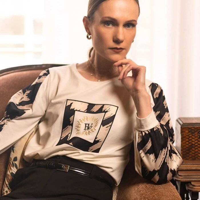 CAMISOLA BÁSICA COM ESTAMPADO