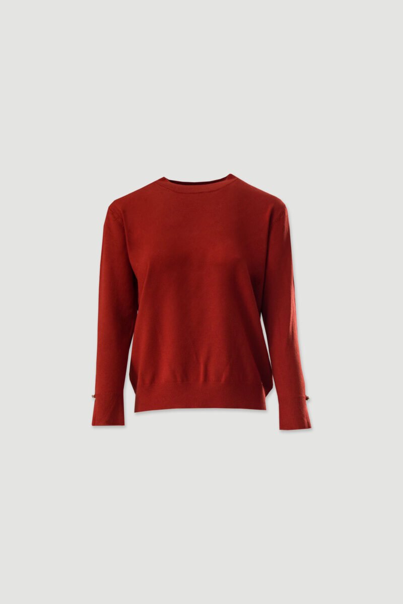 CAMISOLA DE MALHA COM DETALHE NA MANGA