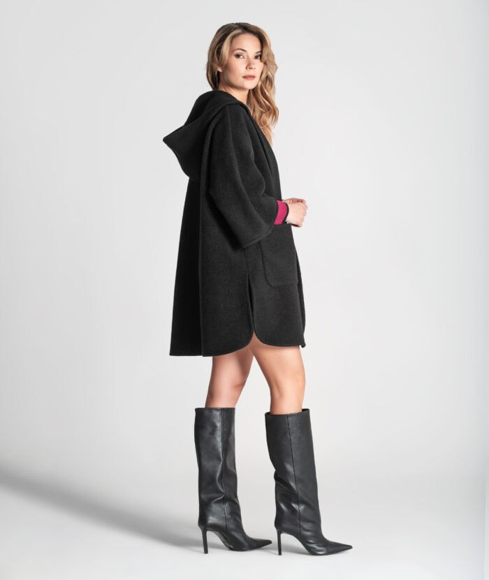 CASACO OVERSIZE COM CAPUCHO - Image 2
