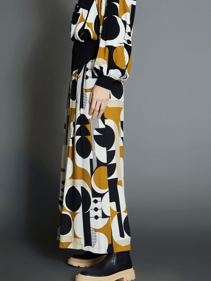 PANTALONA CONTRASTE ESTAMPADO - Image 2