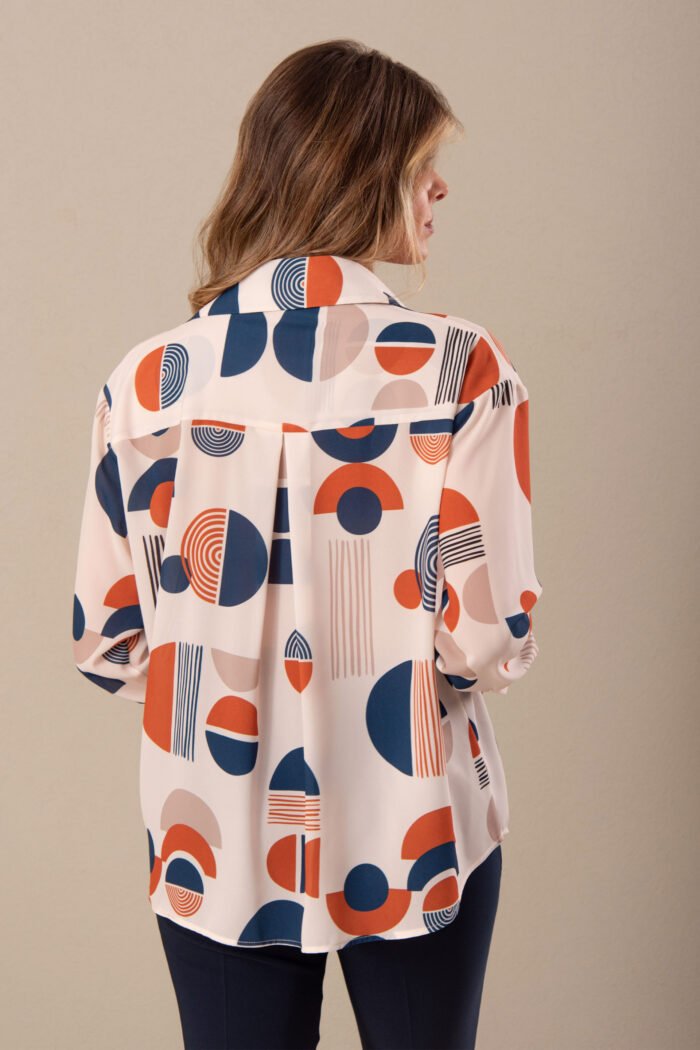 BLUSA COM ESTAMPADO GEOMÉTRICO - Image 3