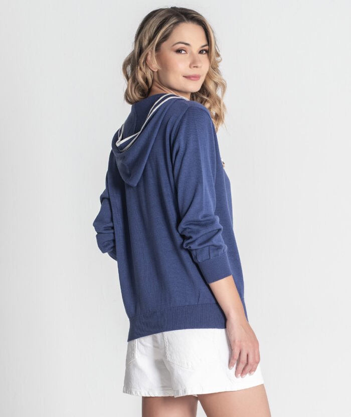 CAMISOLA DE MALHA COM CAPUZ - Image 3