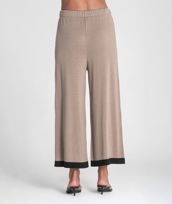 CALÇA DE MALHA COM CONTRASTE - Image 4