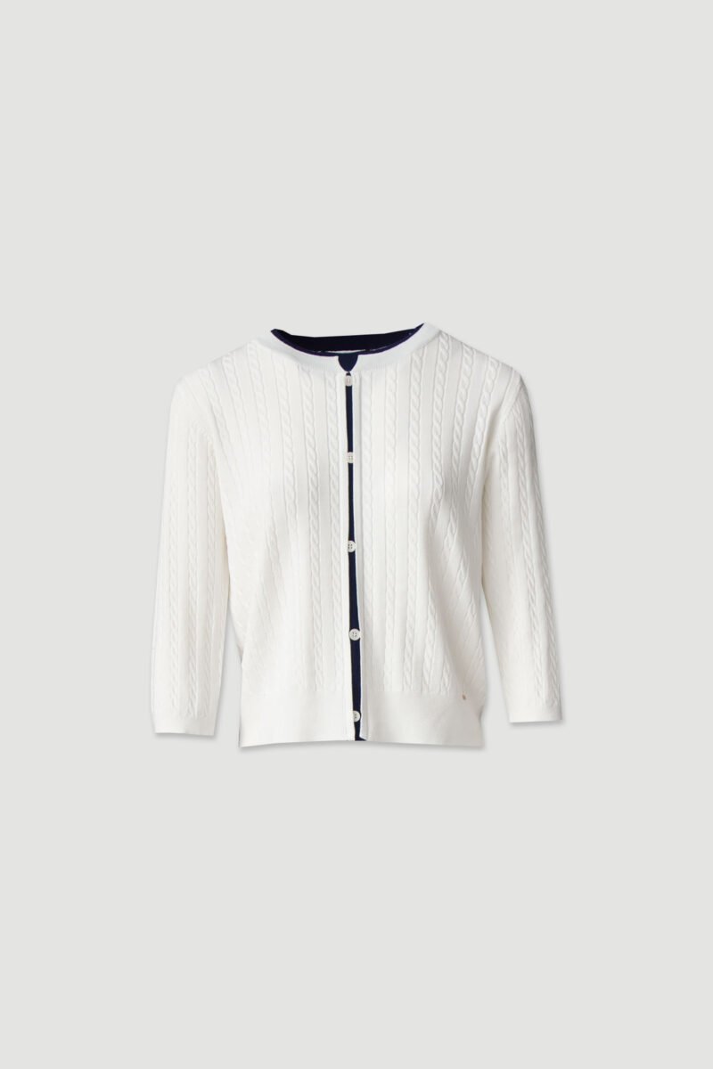 CAMISOLA DE MALHA EFEITO CASACO
