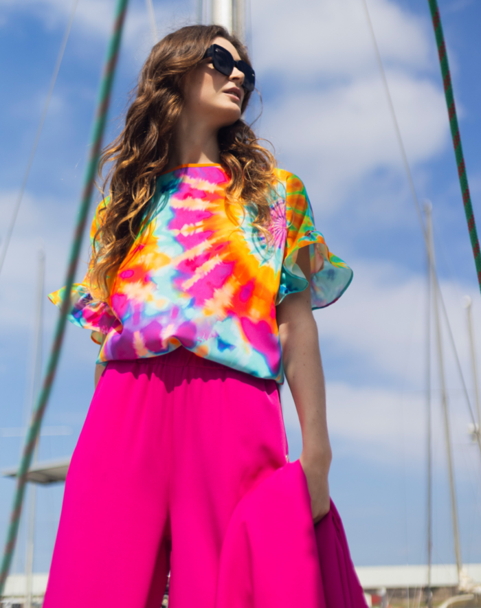 BLUSA ESTAMPADA COLORIDA