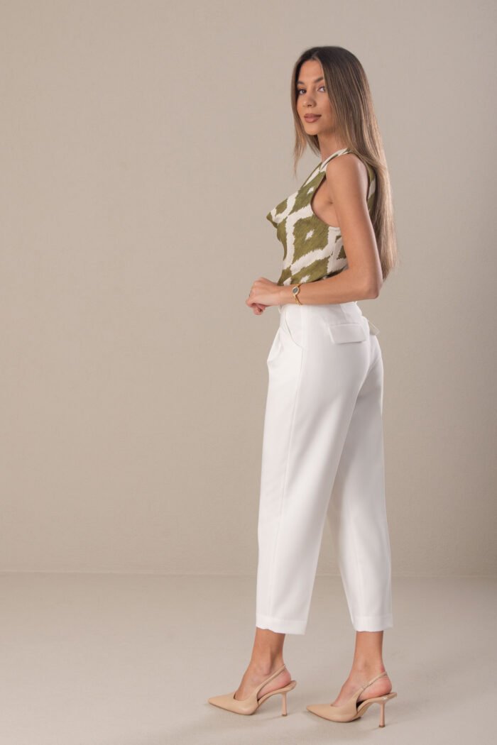 CALÇA CLÁSSICA COM PREGAS - Image 2