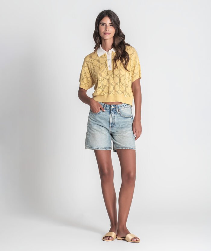 POLO PERFURADO COM GOLA - Image 3