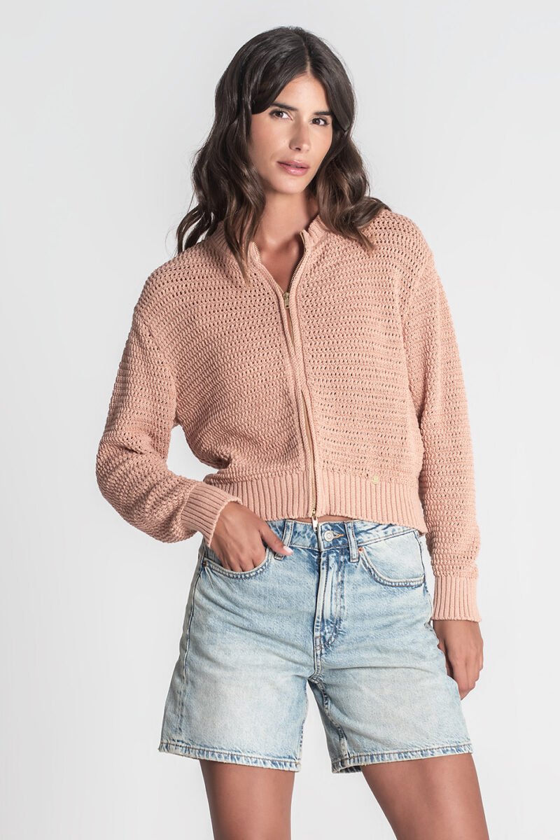 CARDIGAN PERFURADO