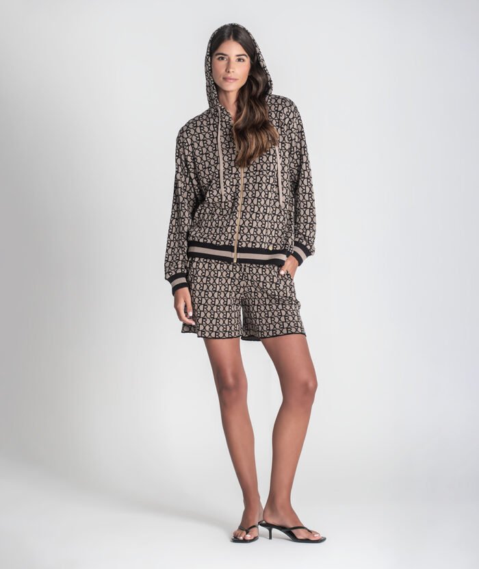 CARDIGAN JACQUARD COM CAPUZ - Image 4
