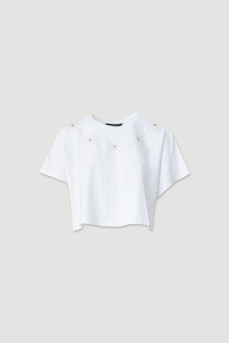 CAMISOLA CROP COM ALGODÃO