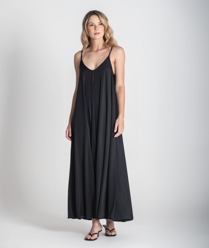 VESTIDO COM ALÇAS AJUSTÁVEIS