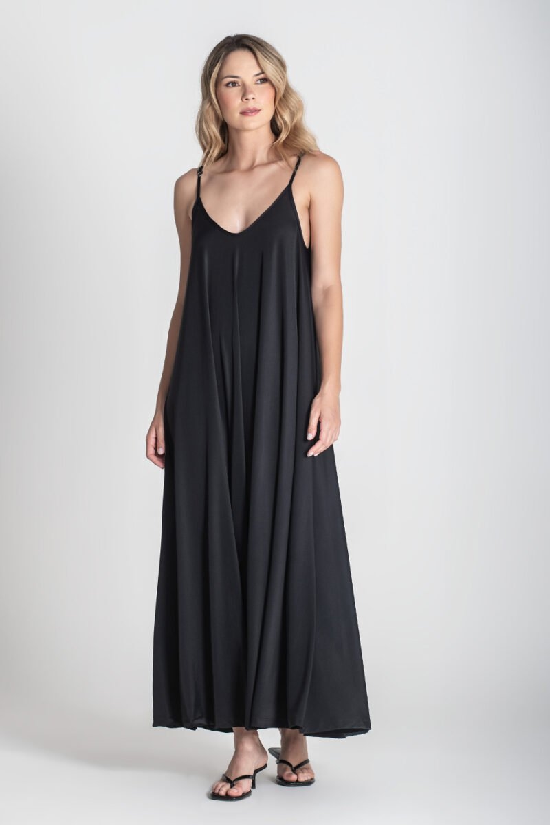 VESTIDO COM ALÇAS AJUSTÁVEIS