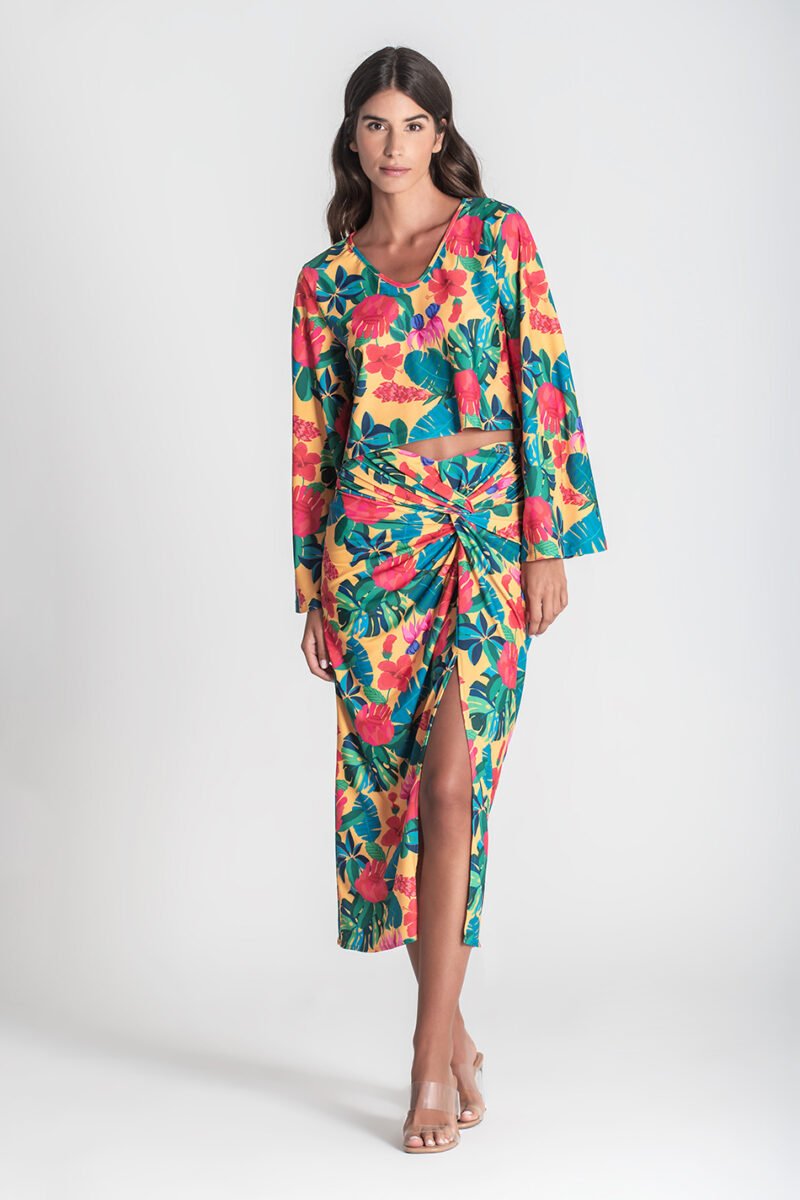 TOP COM ESTAMPADO FLORAL