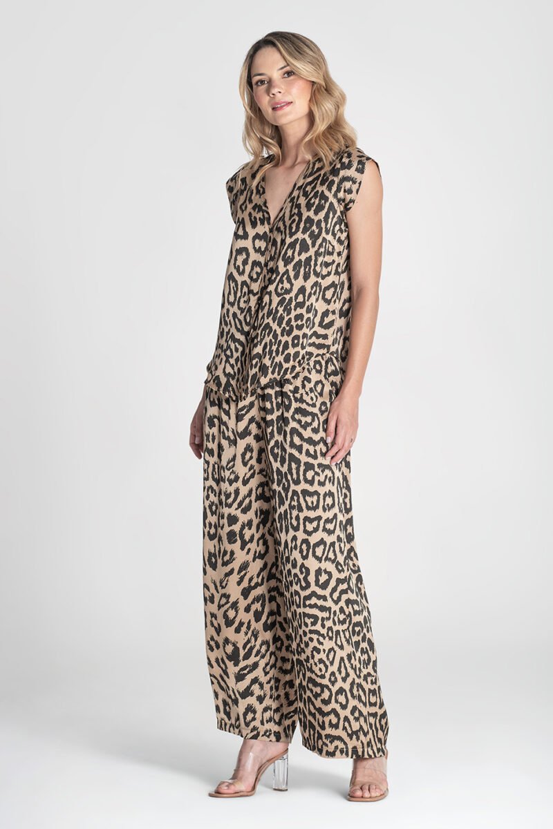 CALÇA COM ESTAMPA ANIMAL