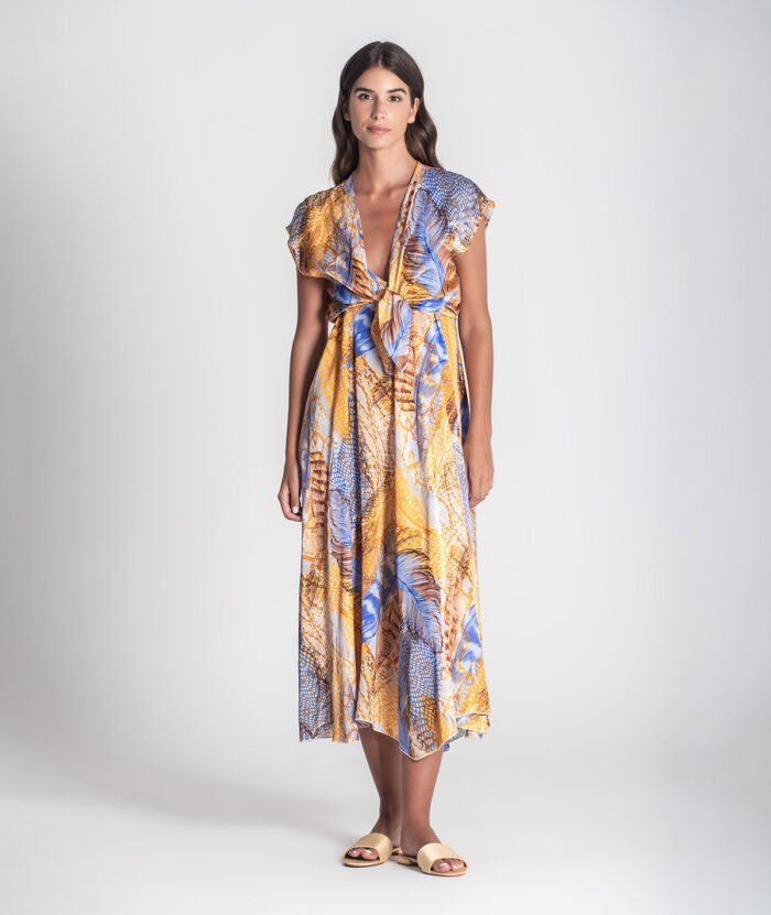 VESTIDO COM ESTAMPADO FLORAL - Image 4