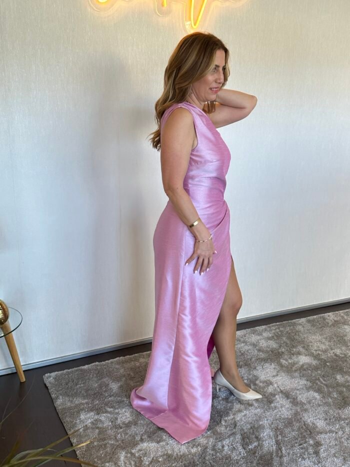 VESTIDO COMPRIDO COM RACHA - Image 2