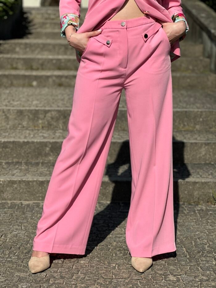 CALÇA CLÁSSICA COM CINTO - Image 3