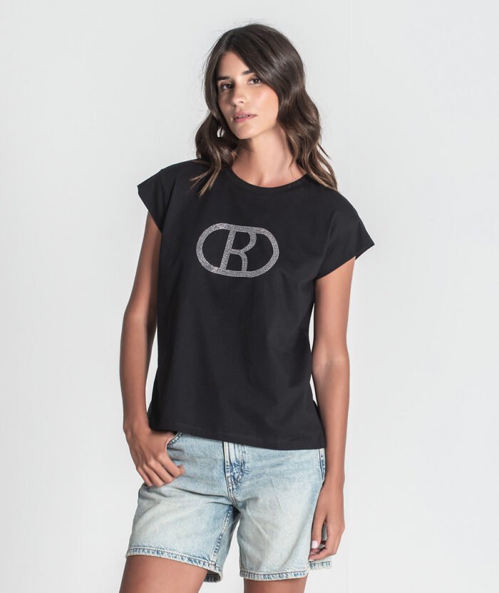 T-SHIRT COM BRILHANTES
