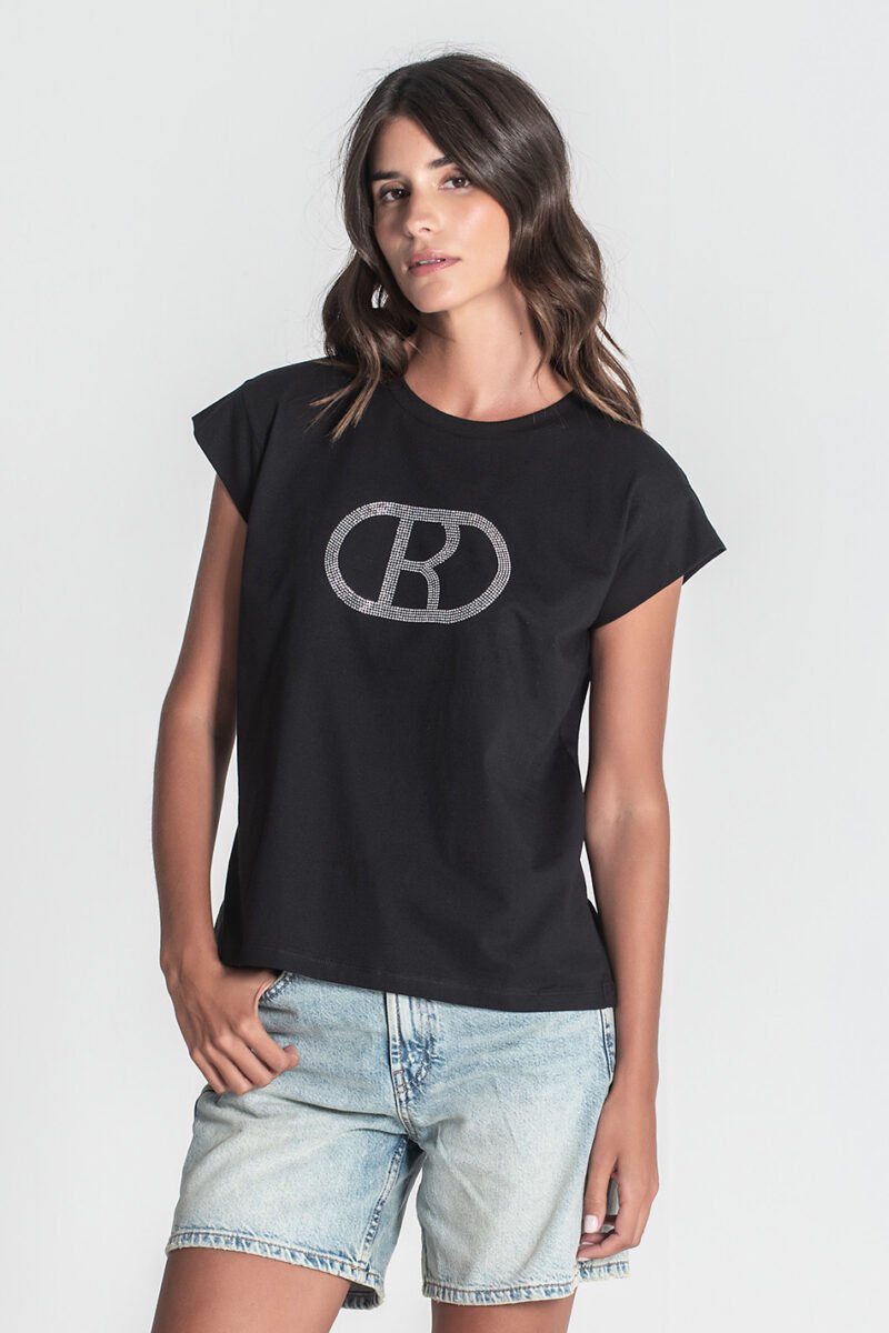 T-SHIRT COM BRILHANTES